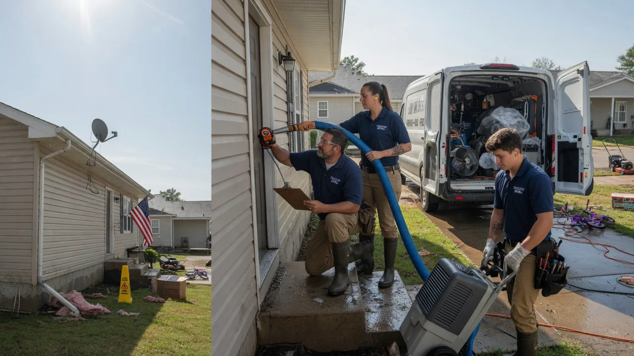 Ceiling Water Damage Restoration in Evans, GA near me